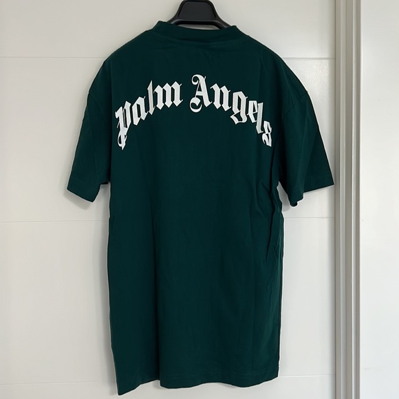 Palm angels green teddy tee - Picture 4 of 4